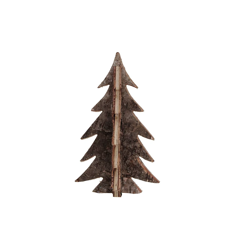 Hello Honey® 10" Natural Interlocking Birch Bark Tree Décor