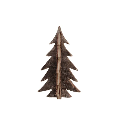 Hello Honey® 10" Natural Interlocking Birch Bark Tree Décor