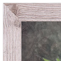 Christmas Flower Vase Western White Framed Print