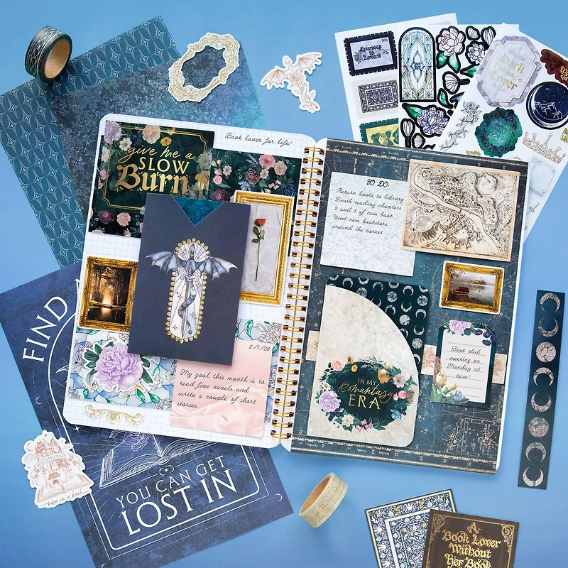 Starlit Romance Junk Journal Kit by Recollections™