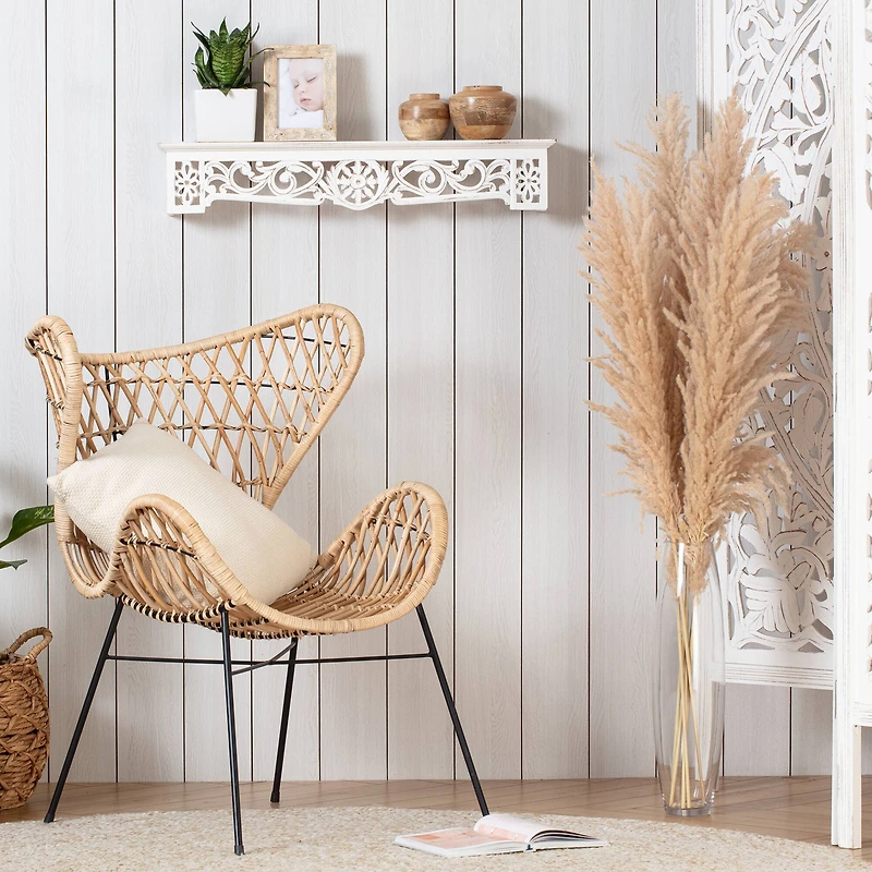 Habitat Morris 30" White Ledge Shelf