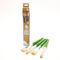 Micador jR. Future Kids Synthetic 4 Piece Paint Brushes Set
