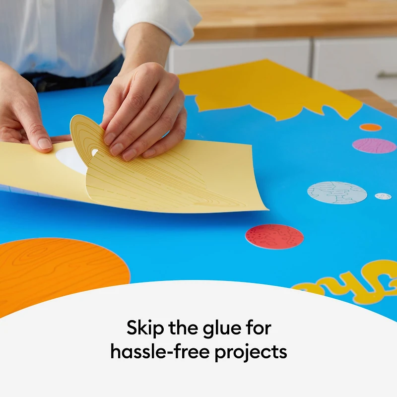 Cricut® Smart Paper™ Bright Bow 13" x 25" Sticker Cardstock Sampler, 20 Sheets