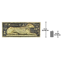 Design Toscano 30" Khnum Egyptian God of the Nile Wall Sculpture