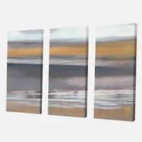Designart - Misty Grey Beach
