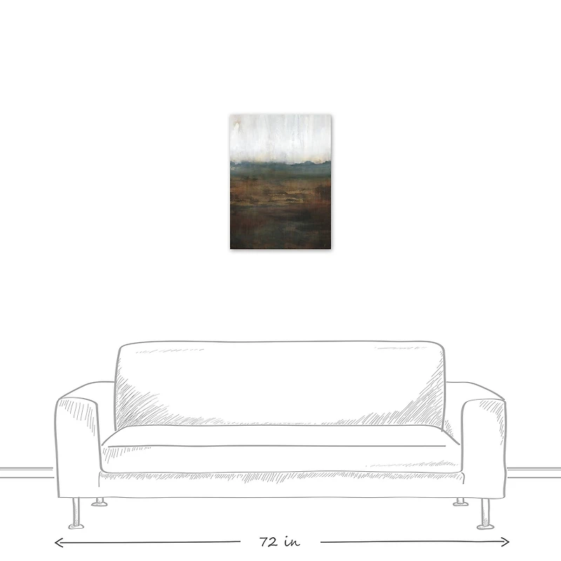 Beginning Of A Storm 18" x 24" Canvas Wall Art