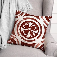 Unique Tile 18" x 18" Throw Pillow