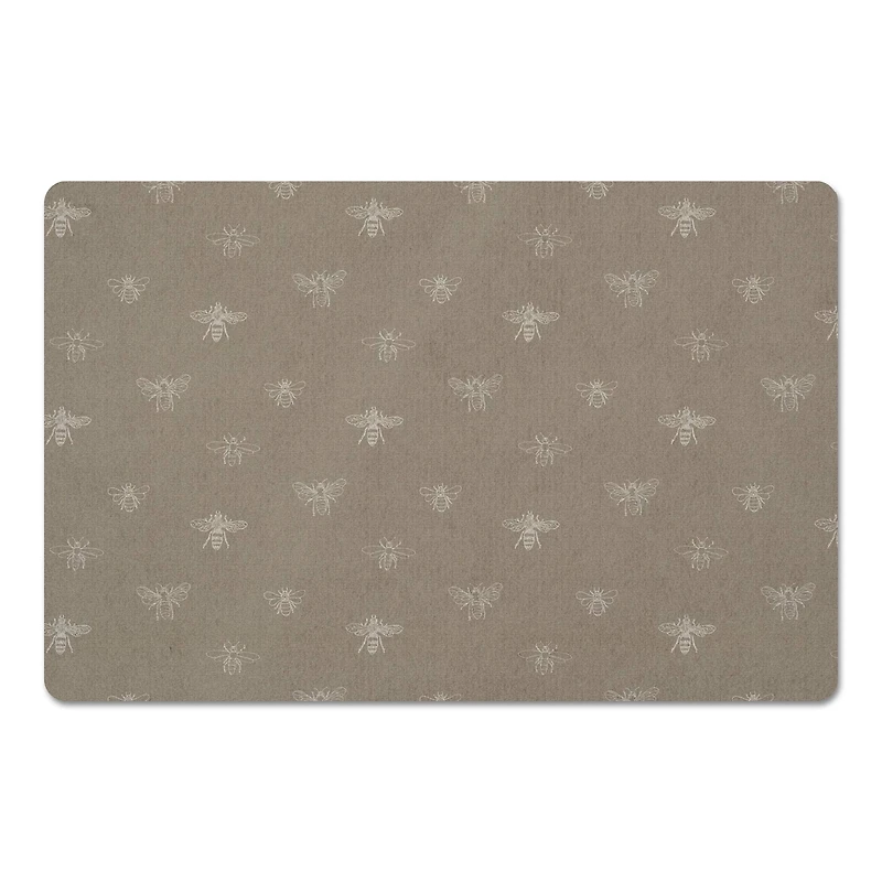 Delicate Bee Pattern Floor Mat