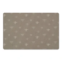 Delicate Bee Pattern Floor Mat