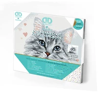 Diamond Dotz® Intermediate Pricilla Pre-Framed Diamond Painting Kit