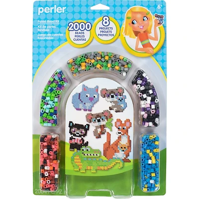 Perler® Wild Animals Fused Bead Kit