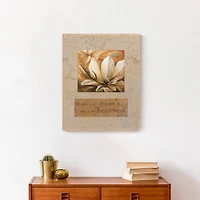 Magnolia Dream 16" x 20" Canvas Wall Art