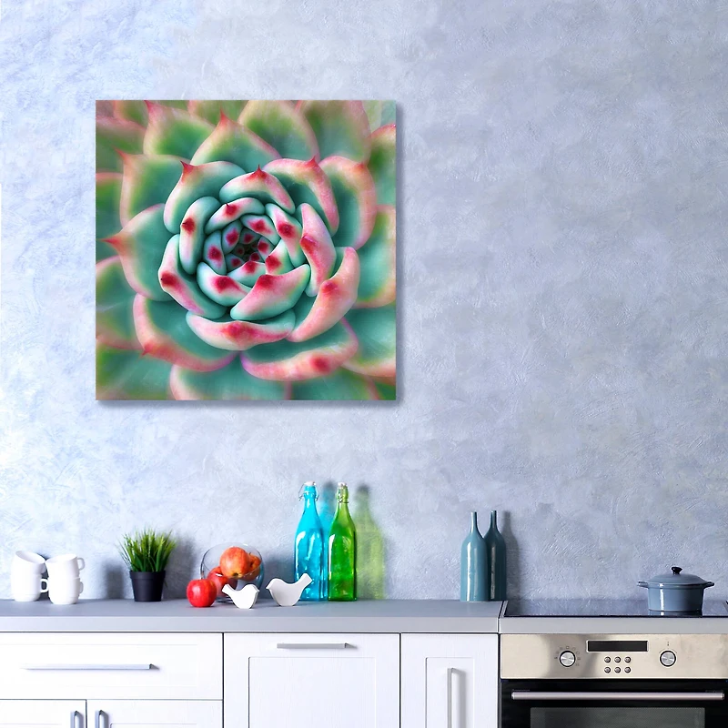 Lumaprints Deep Red Tips Canvas Giclée Wall Art