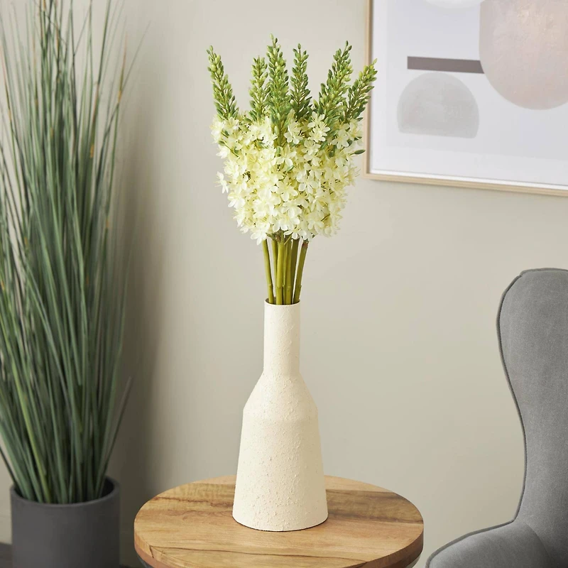 34" White Eremurus Artificial Flower Stem, 8ct.