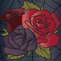 5" x 5" Roses in Web Canvas Painting Kit by Craft Smart®