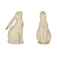 Hello Honey® 6.5" Charming Rabbit Bookend Set