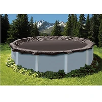 Swim Central 18ft. Black Deluxe Above Ground Swimming Pool Closing Leaf Net Cover