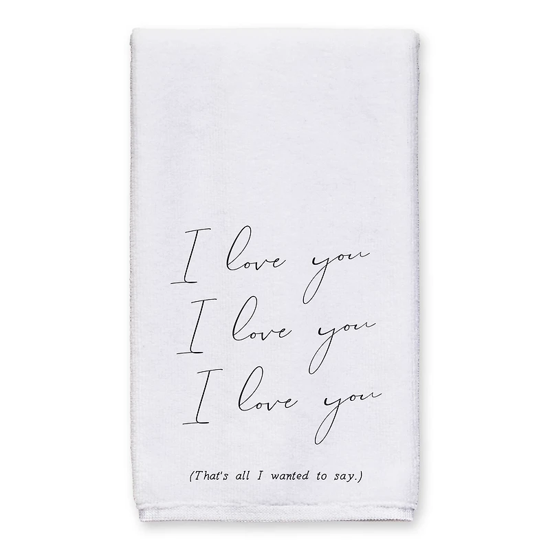 I Love You, That's All 16" x 25" Towel Set