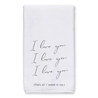 I Love You, That's All 16" x 25" Towel Set