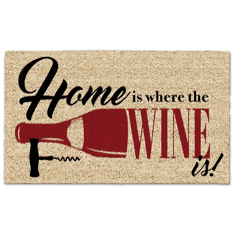 DII® Home Is Where The Wine Is Doormat