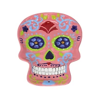 Assorted 8" Day of the Dead Sugar Skull Ceramic Trinket Dish, 1pc. by Ashland®