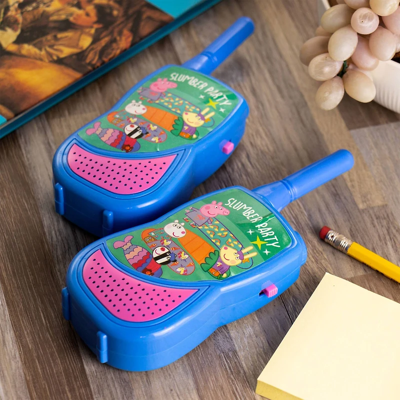 Peppa Pig Walkie Talkies with Built-in Flashlight