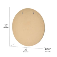 American Art Decor Tiki Bar Round MDF Wall Plaque - 20" x 20" x 0.35"