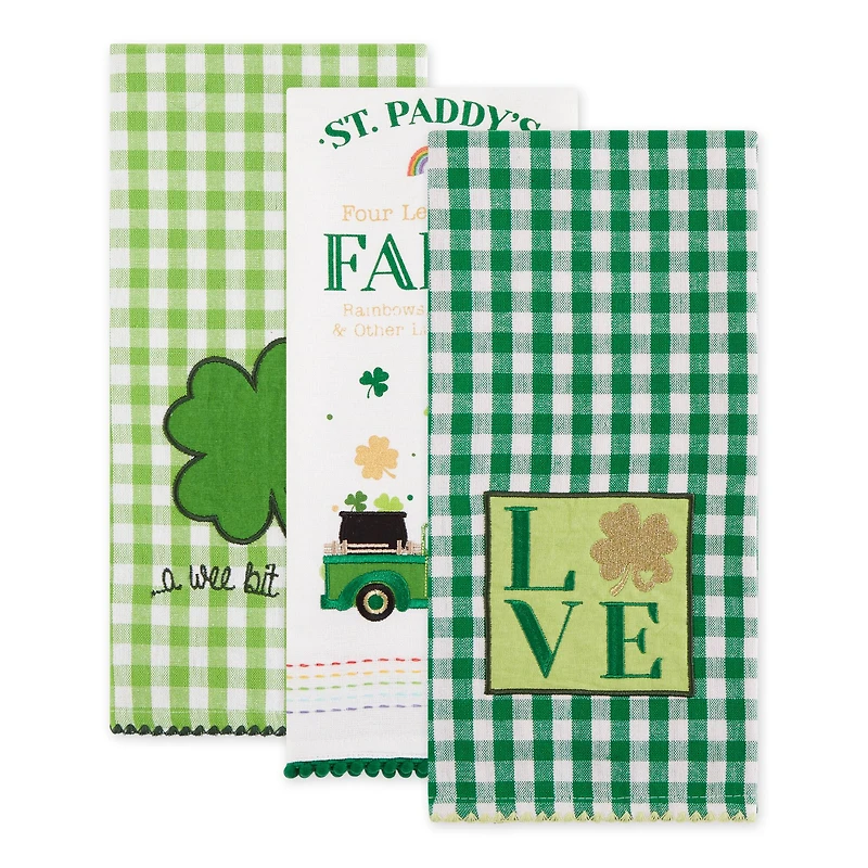 DII® St. Paddy's Farm Dishtowel Set
