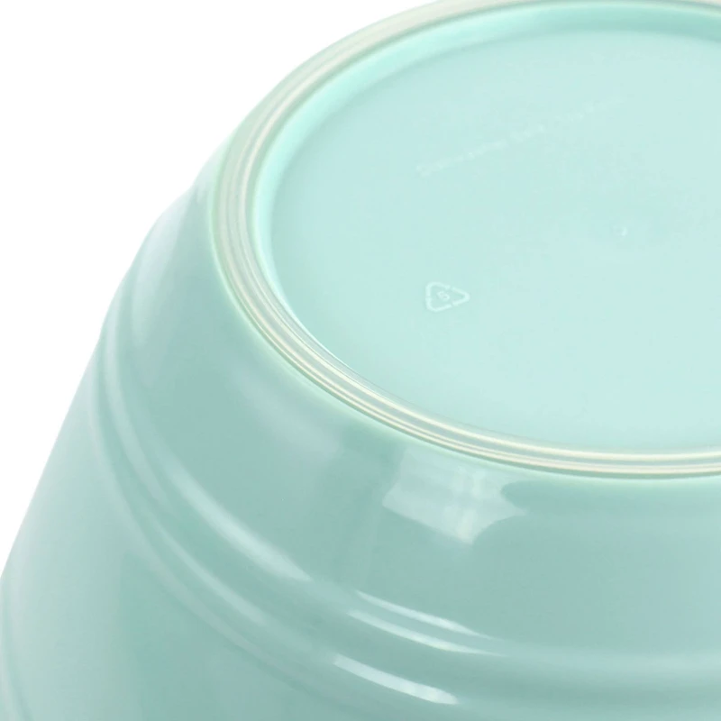 Martha Stewart Turquoise Plastic Bowl Set with Lids