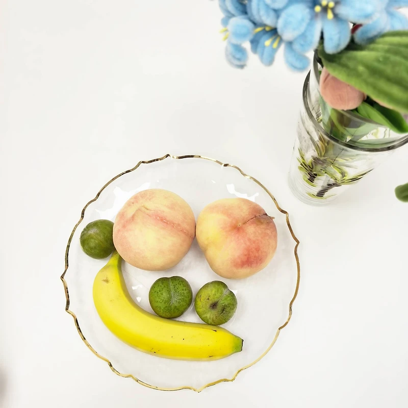 Gold Rim Clear Lunch & Dinner Plate Set, 40ct. by Celebrate It™