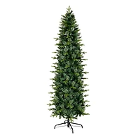 7.5ft. Pre-Lit Prancer Fir Pencil Artificial Christmas Tree, Clear Lights