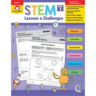 Evan-Moor® STEM Lessons & Challenges