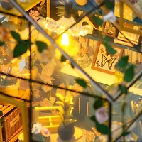 Sparkly Selections Sunshine Flower Green House DIY Miniature Kit