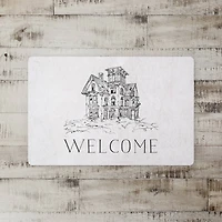 Haunted House Floor Mat
