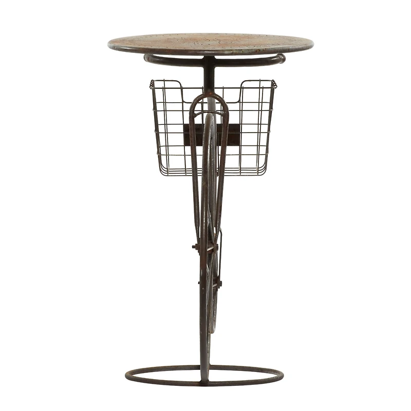 Brown Metal Farmhouse Plantstands, 30" x 36" x 18"