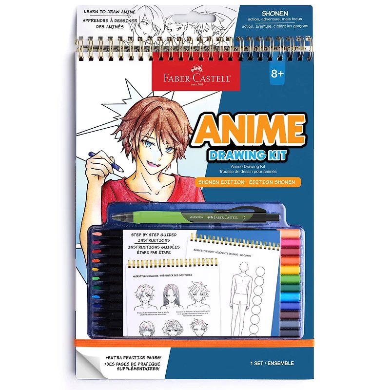 Faber-Castell® Shonen Edition Anime Drawing Kit