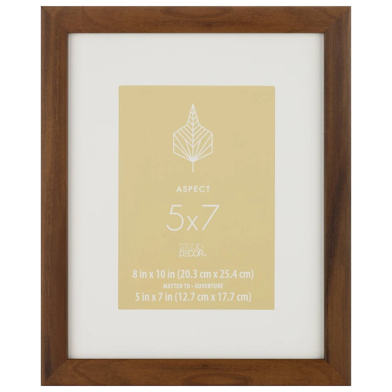 Aspect Rustic Narrow Frame With Mat by Studio Décor®