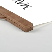 Slainte 16" x 20" Teak Hanging Canvas