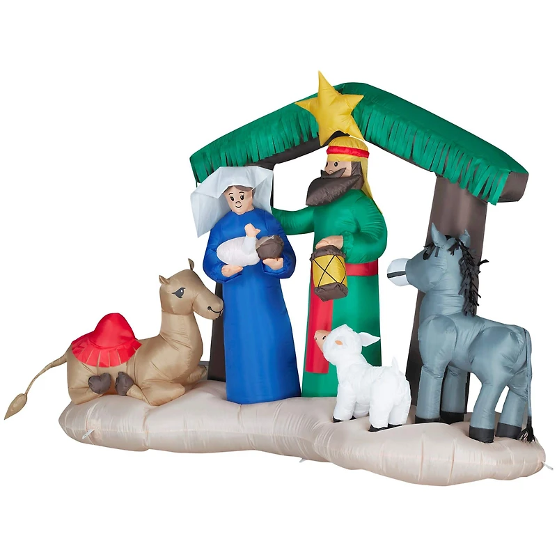 6.5ft. Airblown® Inflatable Nativity Scene