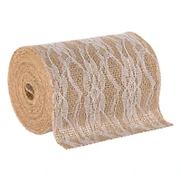 12 Pack: Burlap With Lace Overlay by Ashland®
