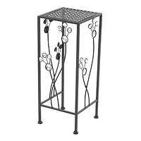 Black Metal Traditional Plantstand Set