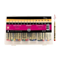 Pigma® 73 Pen Set with Reusable Storage Case