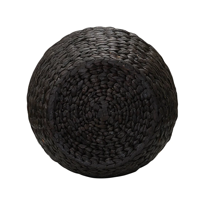 Household Essentials 19" Woven Hyacinth Storage End Table