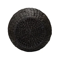 Household Essentials 19" Woven Hyacinth Storage End Table