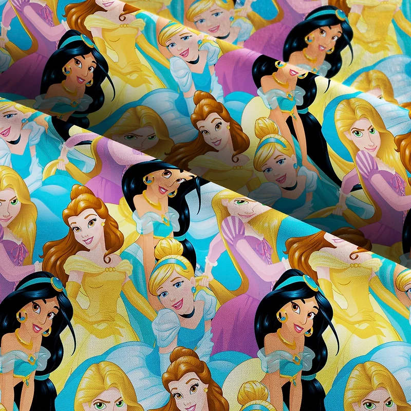 Disney® Princess Packed Cotton Fabric