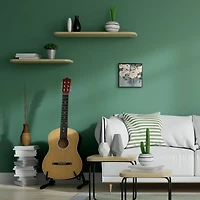 Stupell Industries Dripping Flowers Grey Textured Painting Framed Wall Art