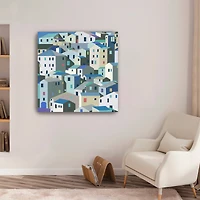 Quiet Village Canvas Giclee