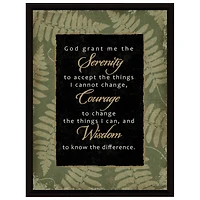 Serenity Wood Framed Art