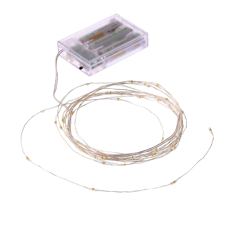 Apothecary & Company™ Silver Decorative Micro LED String Lights, 15ft