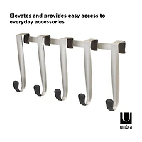 Umbra Schnook Over the Door 5 Hooks Set